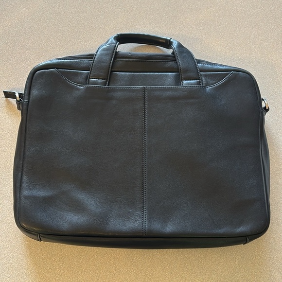 Leatherology Ebony Slim Laptop Briefcase without Shoulder Strap - Picture 8 of 8